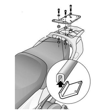 Yamaha Fjr 1300 [SHAD] - Top Master Mounting Kit - Yamaha