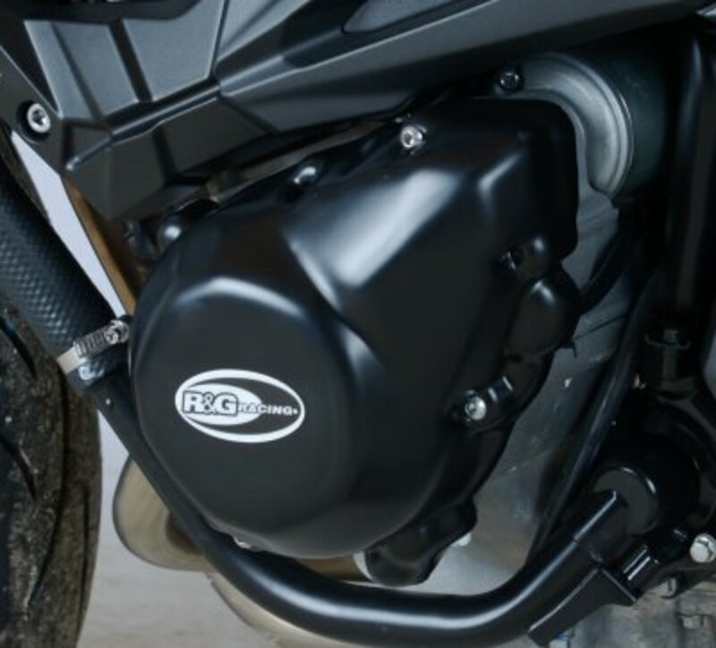 Kawasaki Z 800 E VERSION ABS SPECIAL EDITION Z800F [2016] - Left Crankcase Protection Cover Black Kawasaki Z800