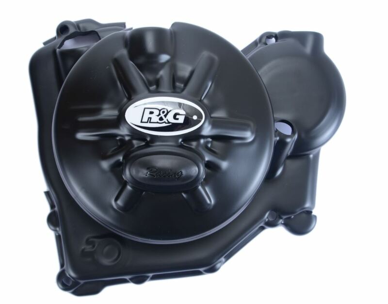 Aprilia RSV4 1100 ABS FACTORY [2019-2020] - Race Series Black Right Crankcase Cover Protector Aprilia RSV4RR