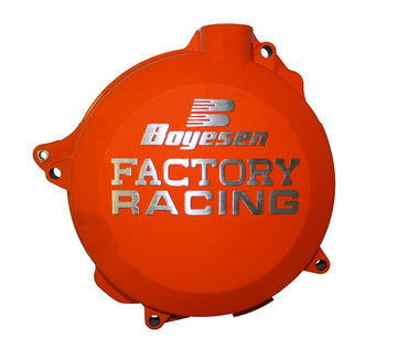 Husqvarna Te 125 [BOYESEN] - Factory Racing clutch cover orange KTM EXC125/200