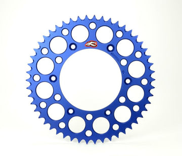 Ktm 890 Smt [RENTHAL] - Ultralight self-cleaning, hard-anodized aluminum rear sprocket HA - 520