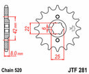 Honda XL 500 R [Jt Sprockets] - motorcycle litter-2