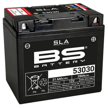 Moto Guzzi 850 Le Mans 3 Vf [BS BATTERY] - SLA Maintenance Free Battery Factory Activated - 53030
