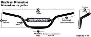Ktm Sx-F 250 [RENTHAL] - Twinwall 997 RC/Honda CRF/Kawasaki KX-KXF handlebars