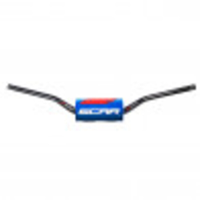 Kawasaki Ke 125 [SCAR] - handlebar black/pad blue