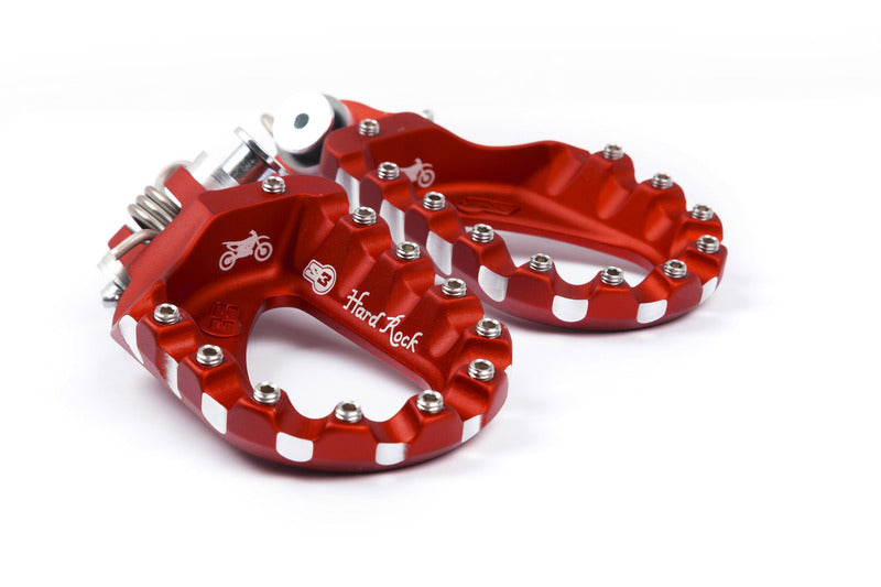 Yamaha Yz 426 [S3] - Hard Rock Enduro footrests aluminum red