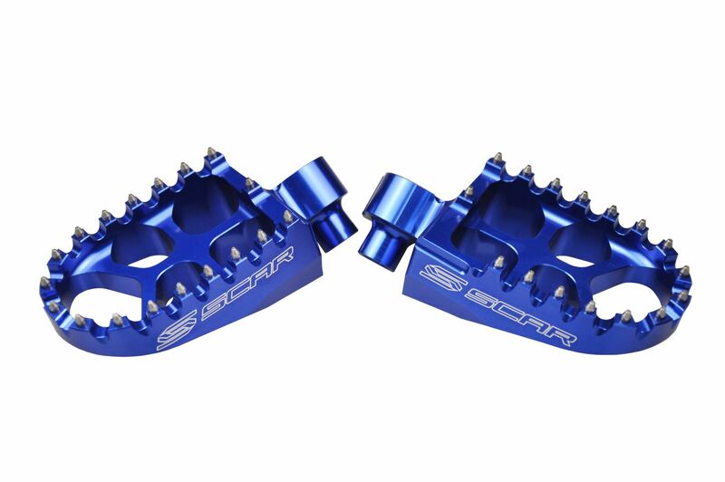 Yamaha Yz 426 [SCAR] - BLUE FOOTPEGS SCAR-EVO