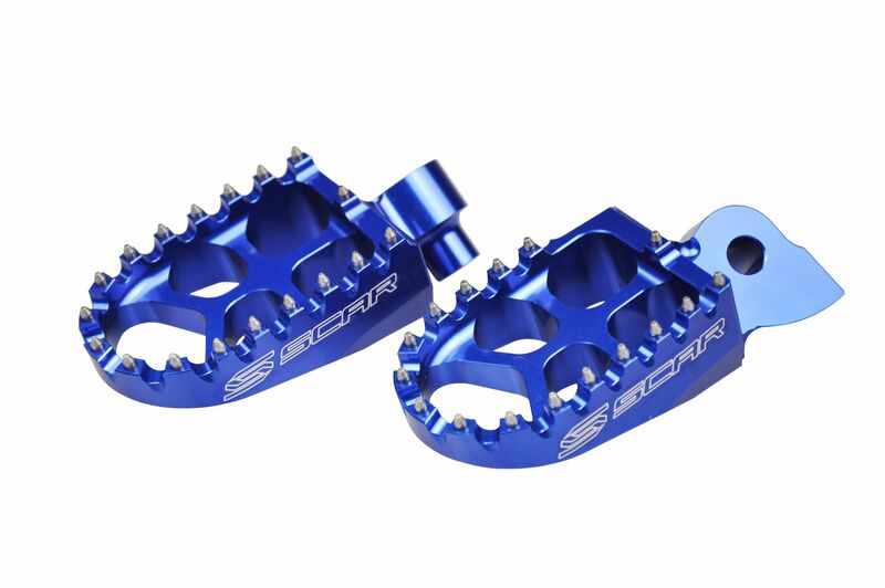 Yamaha Yz 426 [SCAR] - BLUE FOOTPEGS SCAR-EVO