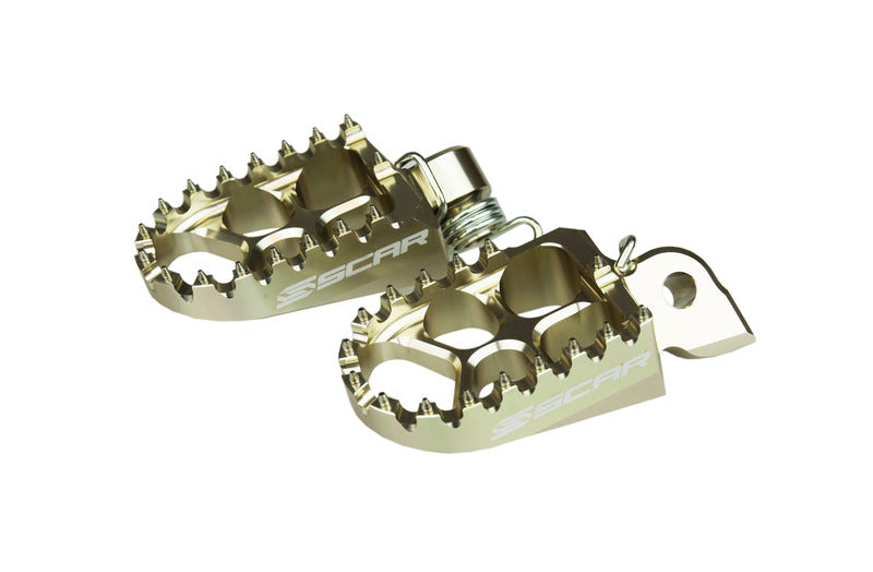 Husqvarna Te 125 [SCAR] - Footrests Evo Scar Titanium