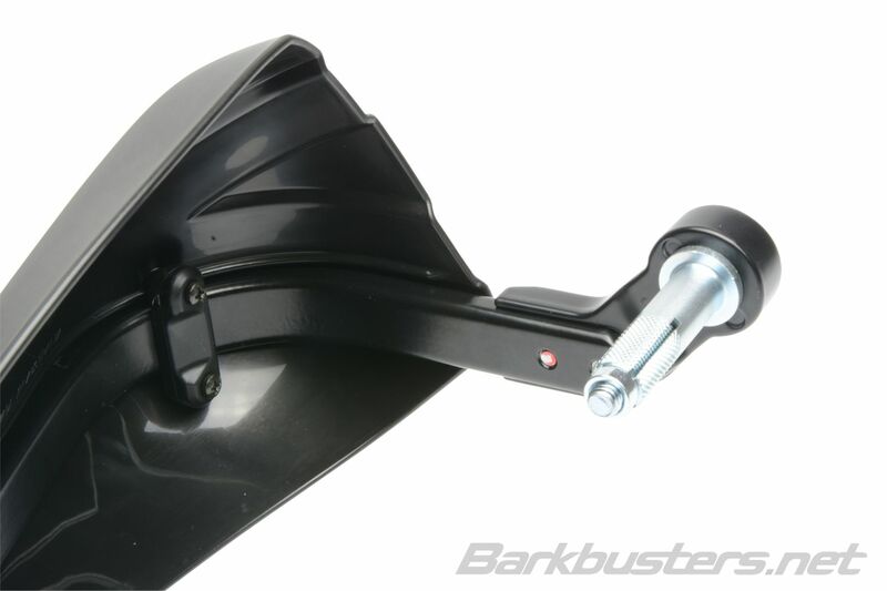 Suzuki GSX 800 S [BARKBUSTERS] - Storm Handguard Set Single Point Clamp Mount-Handlebar End Black