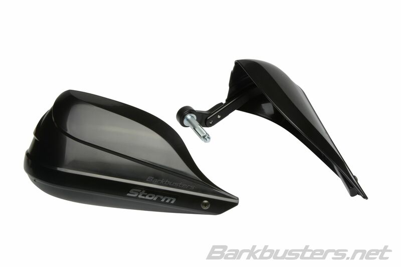 Suzuki GSX 800 S [BARKBUSTERS] - Storm Handguard Set Single Point Clamp Mount-Handlebar End Black