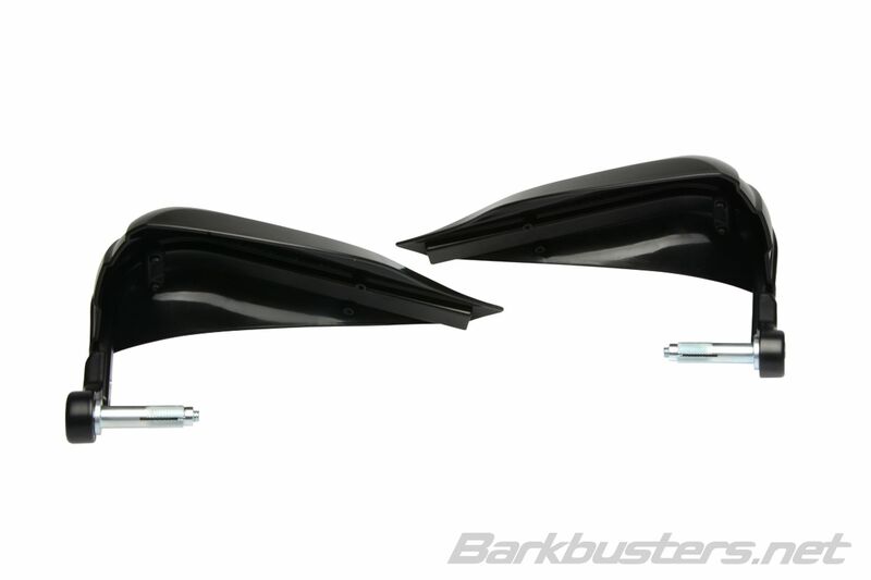 Suzuki GSX 800 S [BARKBUSTERS] - Storm Handguard Set Single Point Clamp Mount-Handlebar End Black