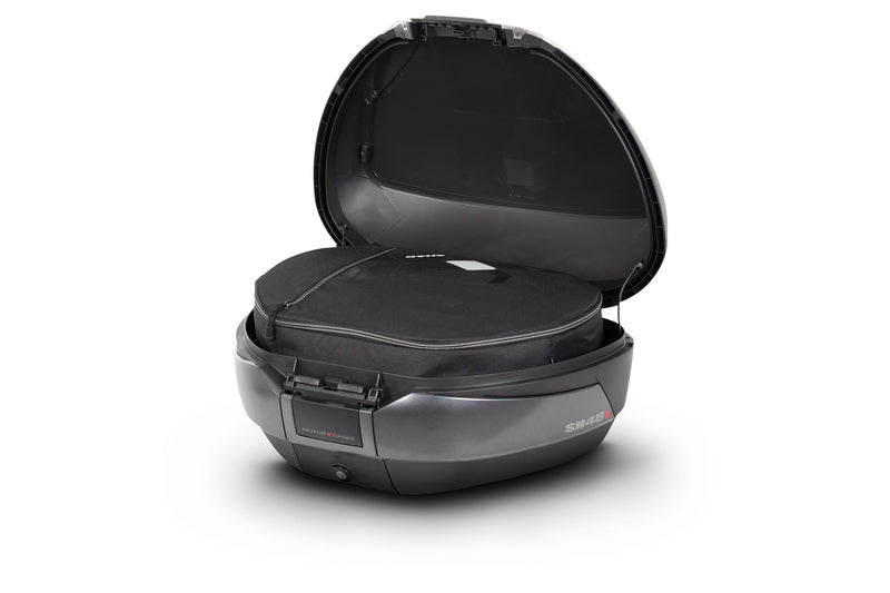Honda Z 125 [SHAD] - SH48 DG Top Case + Backrest Dark Gray