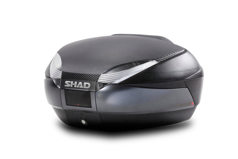 Honda Z 125 [SHAD] - SH48 DG Top Case + Backrest Dark Gray