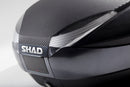 Honda Z 125 [SHAD] - SH48 DG Top Case + Backrest Dark Gray
