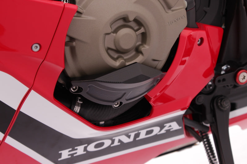 Honda Crf 300 Rally [GILLES] - Left Engine Guard Protector Crankcase Cover Black Honda CBR1000RR