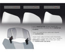 KTM 890 SMT [2025] – Spoiler Screen 2.0 Clip-on – Transparent-11