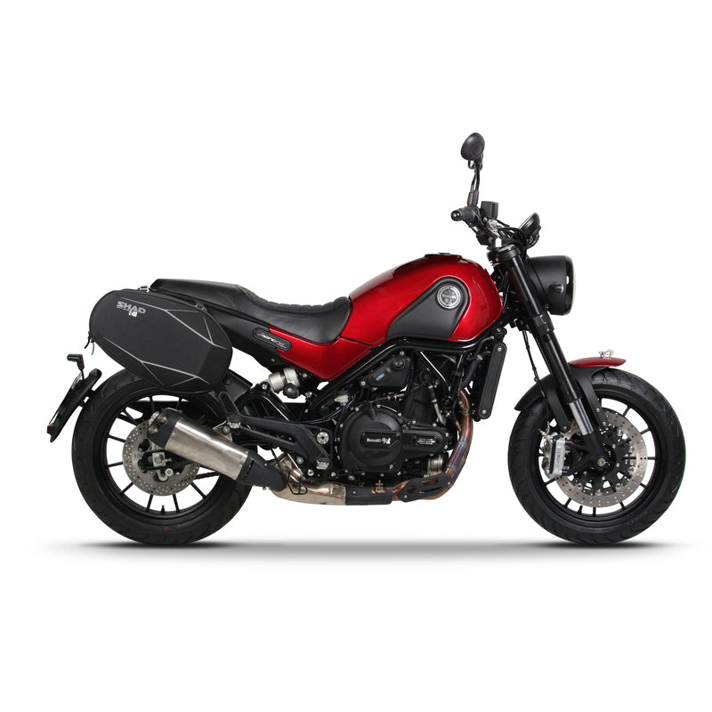 Benelli 500 500 [SHAD] - Side bag holder - Benelli Leoncino 502i