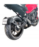 Yamaha Tracer 9 [ACCESS DESIGN] - ''Wheel Fitted'' License Plate Holder Black - Yamaha MT-09 Tracer/GT