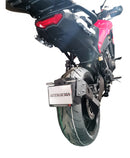 Yamaha Tracer 9 [ACCESS DESIGN] - ''Wheel Fitted'' License Plate Holder Black - Yamaha MT-09 Tracer/GT