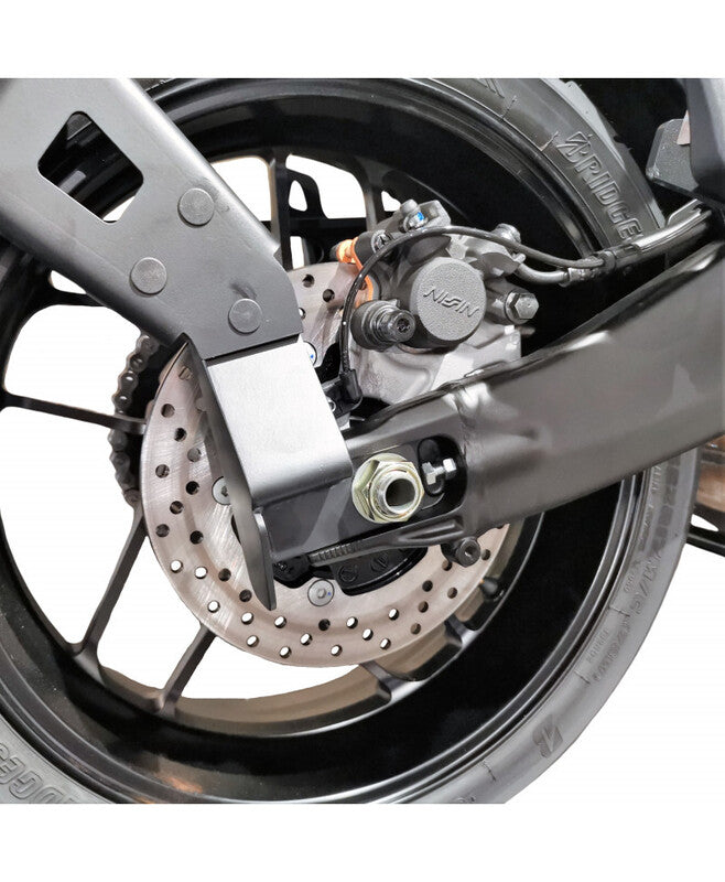 Yamaha Tracer 9 [ACCESS DESIGN] - ''Wheel Fitted'' License Plate Holder Black - Yamaha MT-09 Tracer/GT