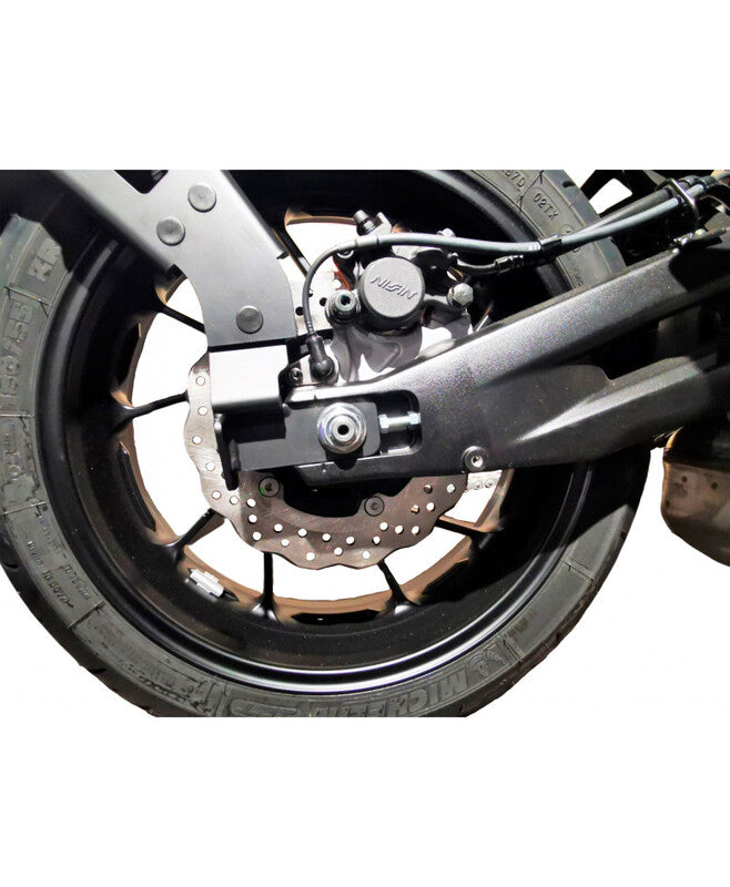 Yamaha Tracer 7 Tracer 7 Gt [ACCESS DESIGN] - ''Wheel Fitted'' License Plate Holder Black - Yamaha MT-07 Tracer