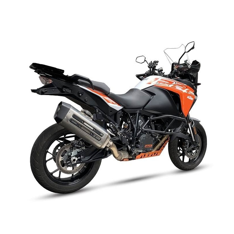 Ktm 1290 Super Adventure [IXIL] - MXT silencer stainless steel / end cap black - EM3089SS