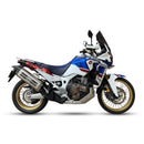 Honda Crf 1000 L At Adv Sp [IXIL] - MXT muffler stainless steel / end cap black - EH6082SS-2