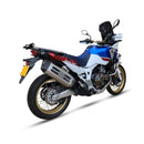 Honda Crf 1000 L At Adv Sp [IXIL] - MXT muffler stainless steel / end cap black - EH6082SS-3