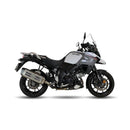 Suzuki V-Strom 1000 Abs [IXIL] - MXT silencer stainless steel / end cap black - ES8084SS