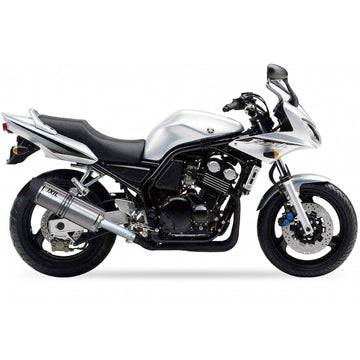 Yamaha 600 Fazer [IXIL] - Hexoval muffler stainless steel / end cap stainless steel black - OY9063VSE