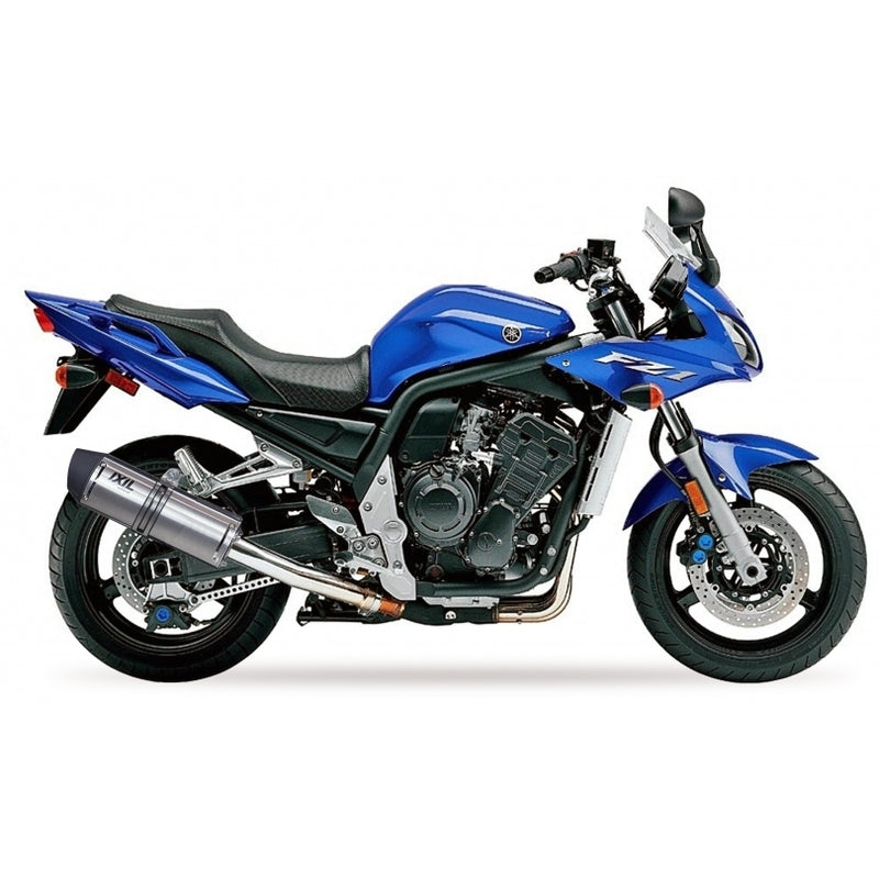 Yamaha Fzs 1000 [IXIL] - Hexoval muffler stainless steel / end cap stainless steel black - OY9089VSE