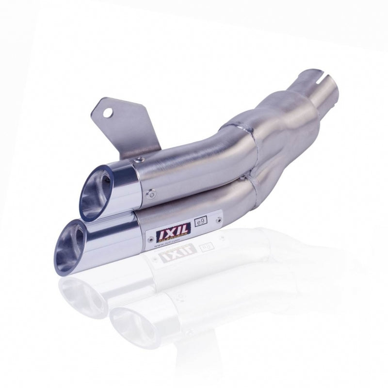 Suzuki Sfv 650 [IXIL] - Hyperlow muffler stainless steel / end cap aluminum - XS8358V