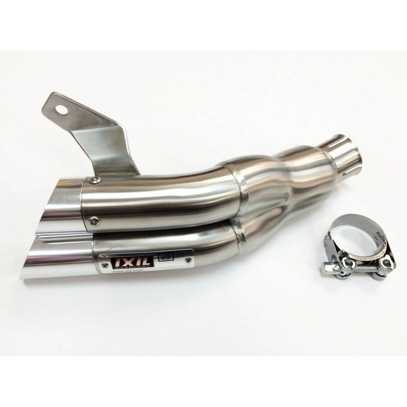 Suzuki Gladius 650 [IXIL] - Hyperlow muffler stainless steel / end cap aluminum - XS8358V