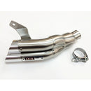 Suzuki Sfv 650 [IXIL] - Hyperlow muffler stainless steel / end cap aluminum - XS8358V