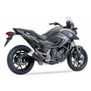 Honda Nc 750 X Dct [IXIL] - Hyperlow silencer stainless steel black / end cap aluminum - XH6362XB-3