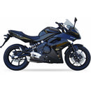 Kawasaki Kle 650 [IXIL] - Hyperlow silencer stainless steel black / end cap aluminum - XK7351XB
