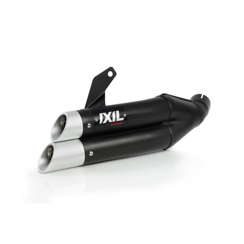 Yamaha Tracer 700 [IXIL] - Hyperlow complete system stainless steel black / polished aluminum - XY9362XB
