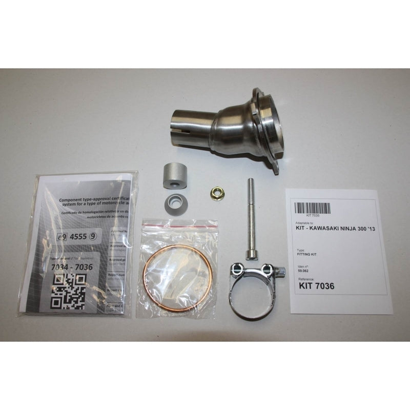 Kawasaki Ninja 300 [IXIL] - Hexoval Xtrem muffler - Kawasaki Ninja 250-300 R - OK7036VSE