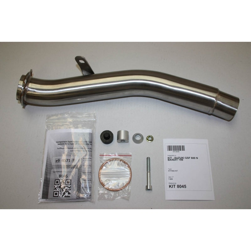 Suzuki Gsf 600 [IXIL] - Hexoval Xtrem muffler - Suzuki GSF 600 Bandit - OS8045VSE