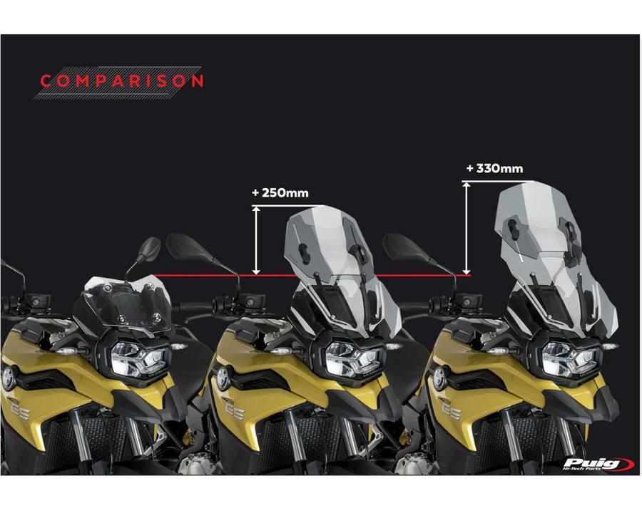 BMW F 800 GS [2025] – Adjustable screen – Transparent