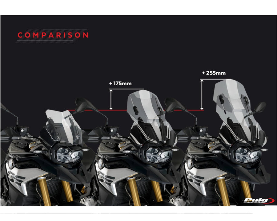 BMW F 750 GS [2024] – Adjustable windshield – Tinted