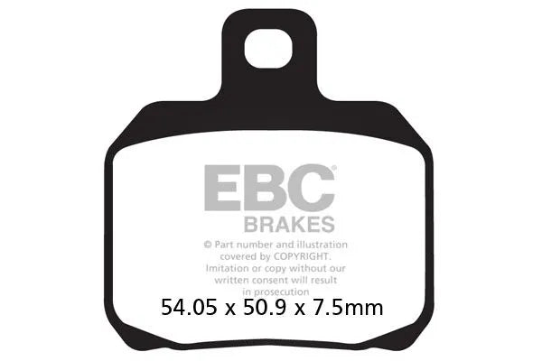 Ducati Scrambler 800 [EBC]-Half-sorted VEE brake pads