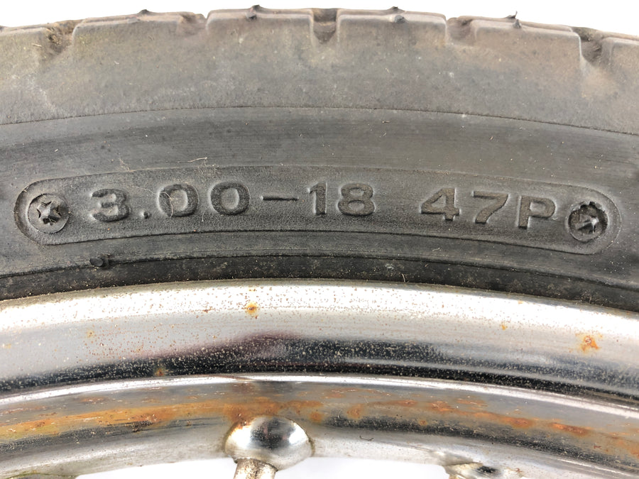 Honda CJ 360 T [1980] - Front wheel rim