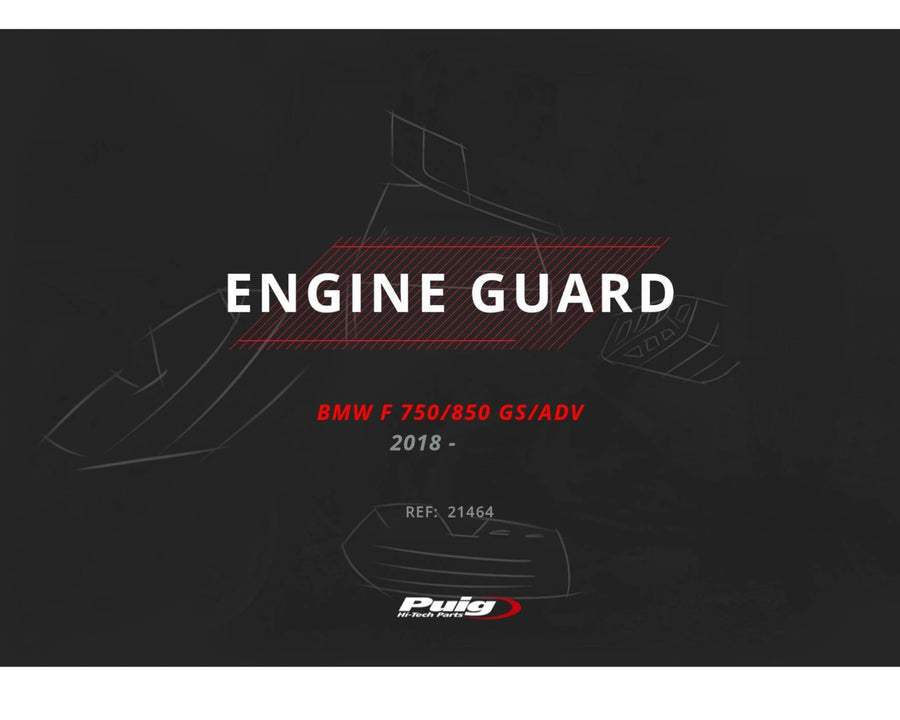 BMW F 900 GS [2025] – Engine Guard – Silver