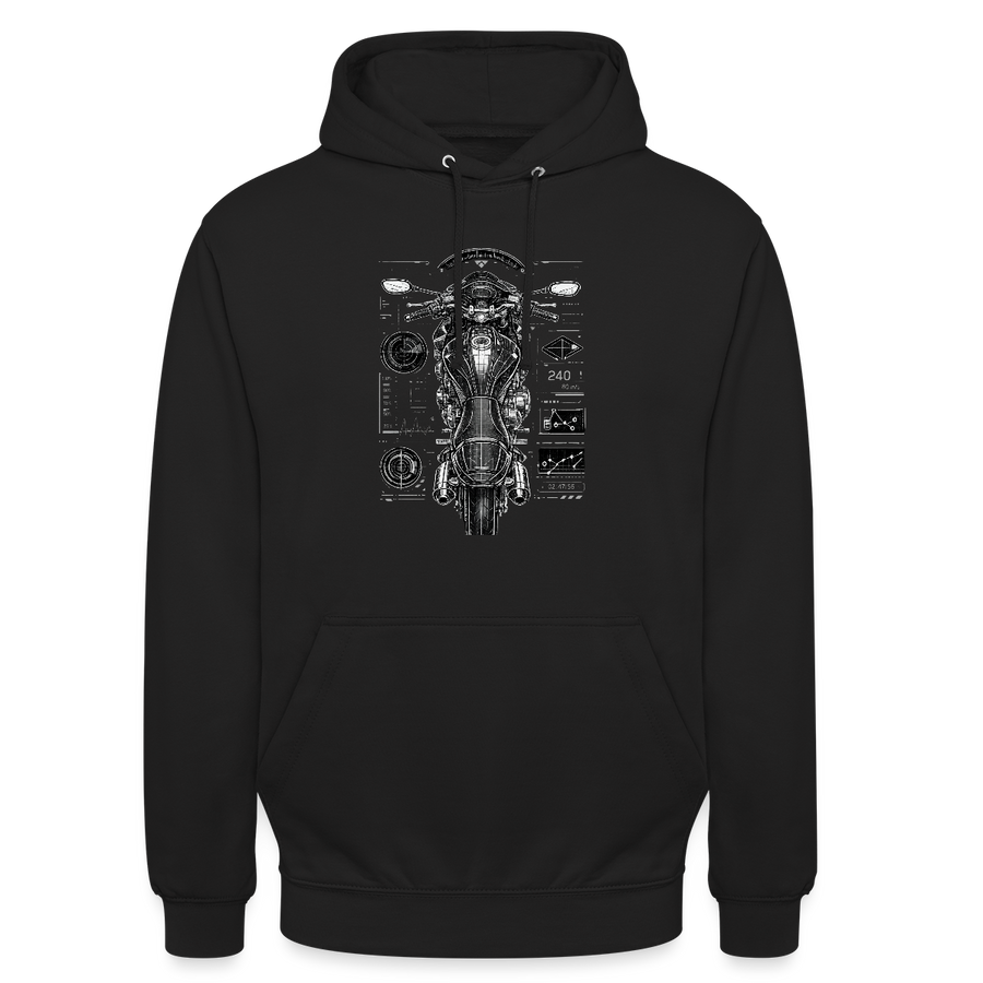 Suzuki gsf 650 [Hoodie] - Top-Down Tech - Chest Print