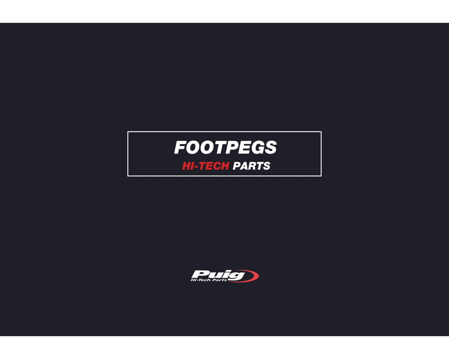 KTM RC 390 [2025] – R-Fighter footrests – silver