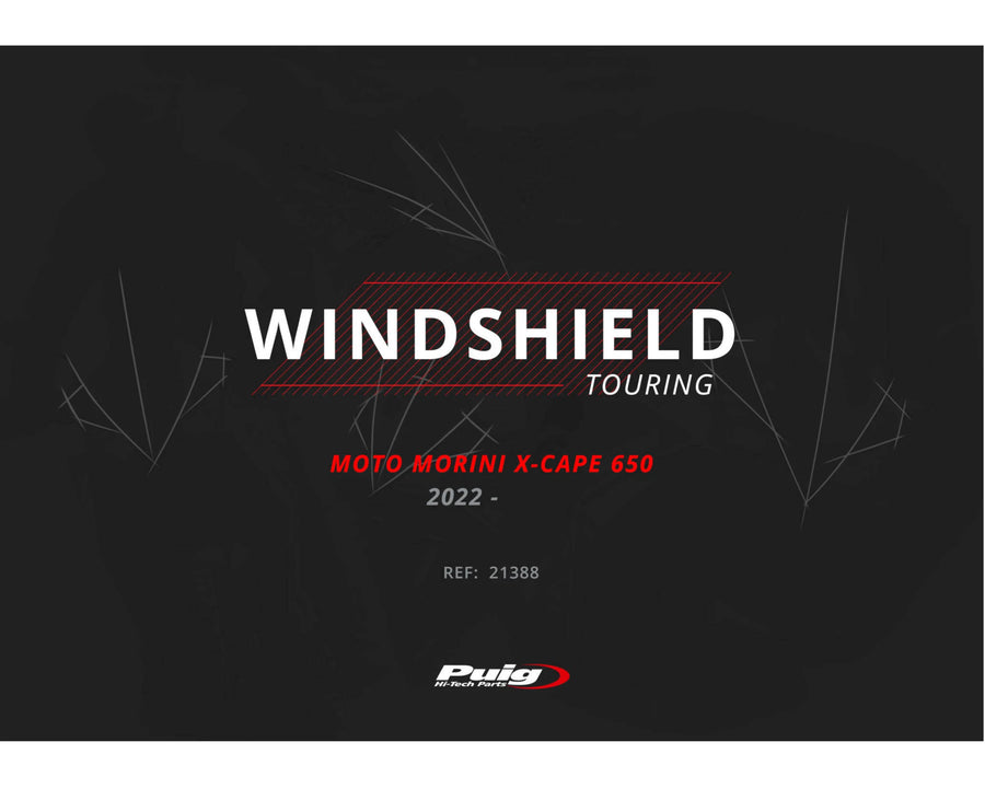 MOTO MORINI X-CAPE 700 [2024] – Touring Screen – Transparent