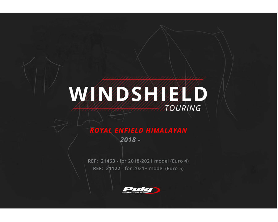 ROYAL ENFIELD HIMALAYAN 410 [2020] – Touring Screen – Tinted