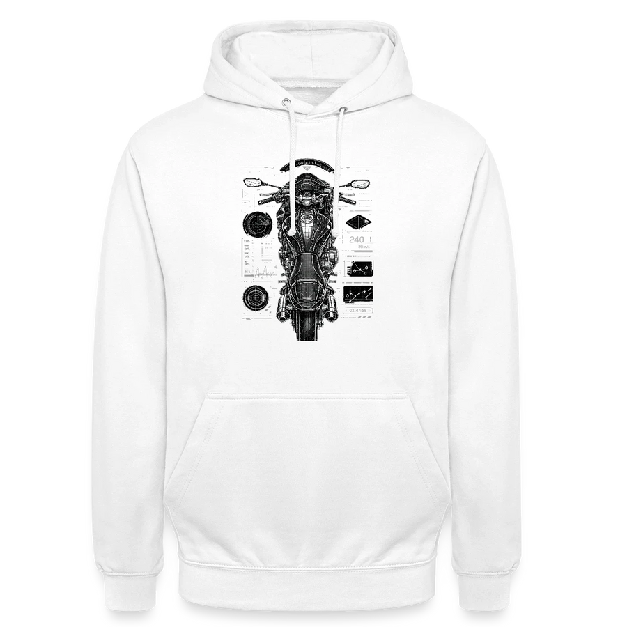 Suzuki gsf 650 [Hoodie] - Top-Down Tech - Chest Print